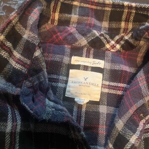 American Eagle Outfitters Checkered Flannel Shirt